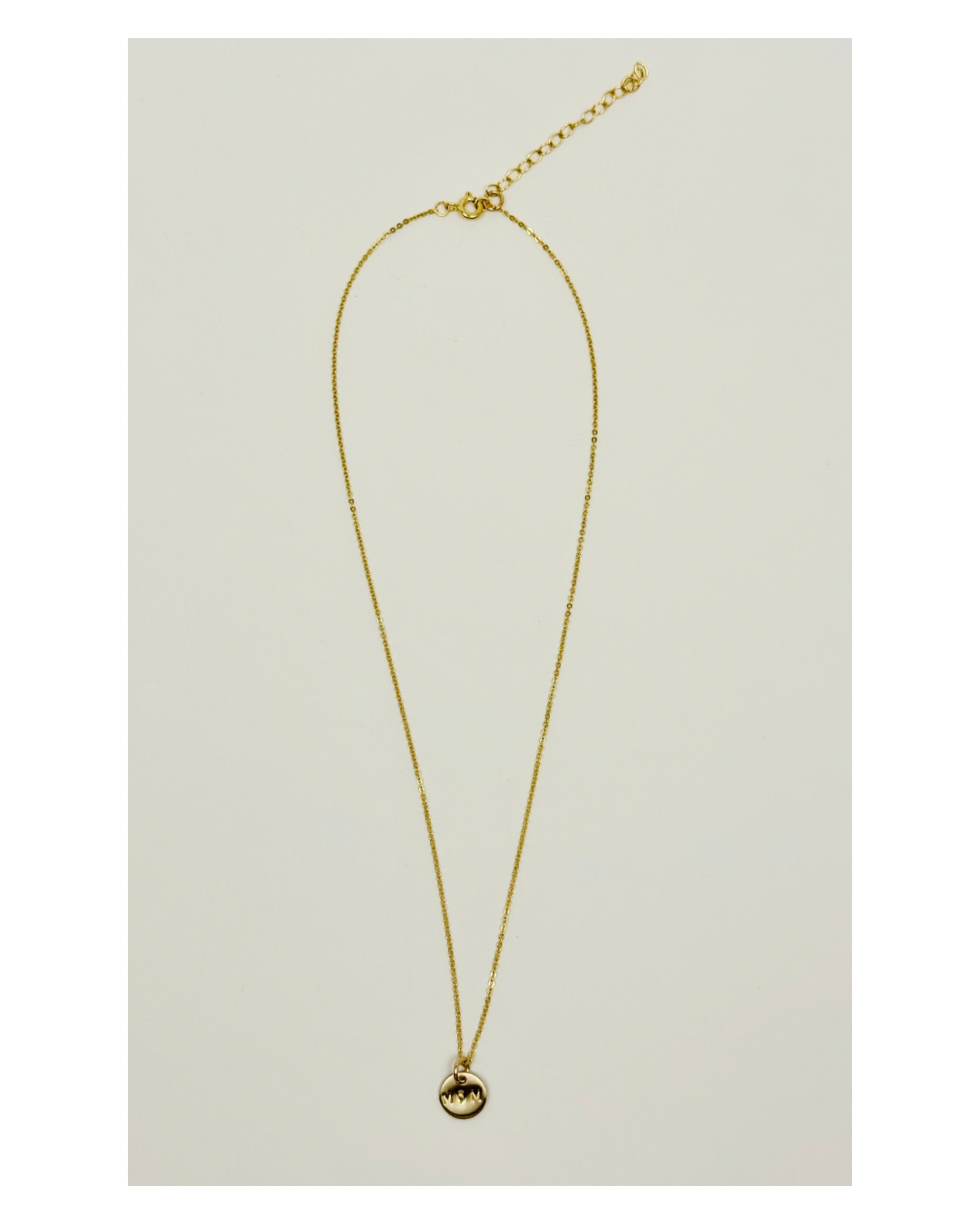 Mom Mini disc Necklace