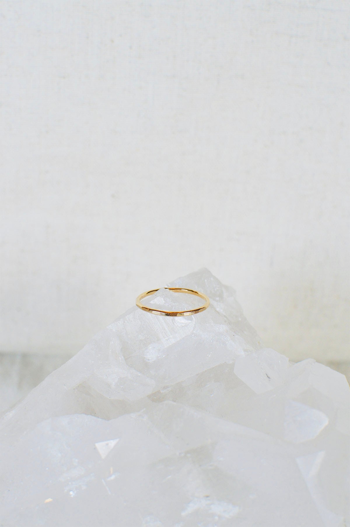 Organic Simple Stacking Ring
