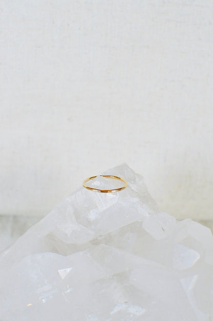 Organic Simple Stacking Ring