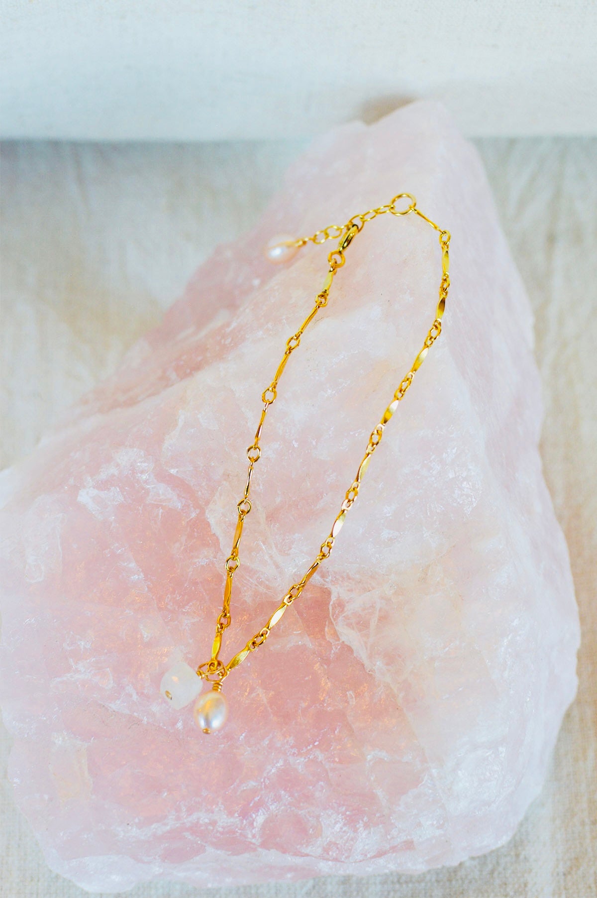 Rosé Moon Bracelet
