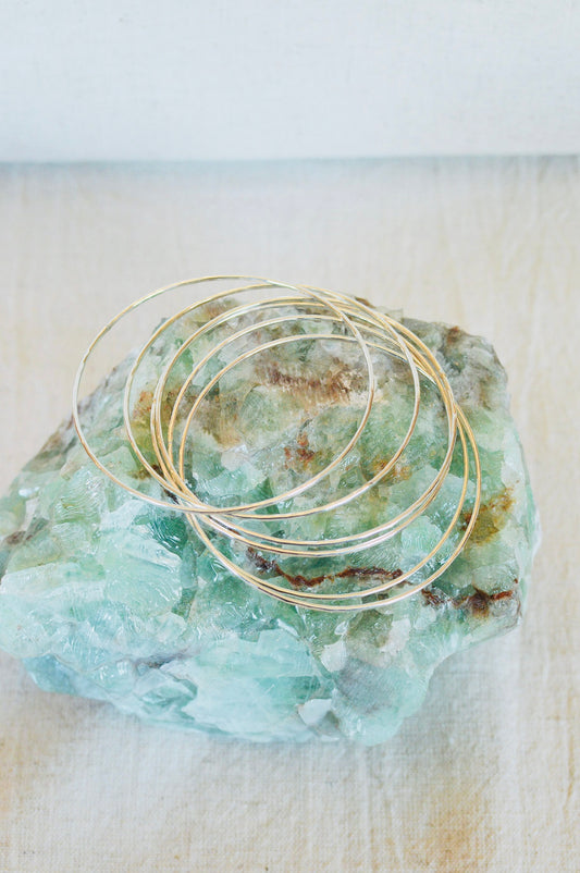 Texured Bangle Bracelet