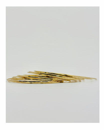 Texured Bangle Bracelet
