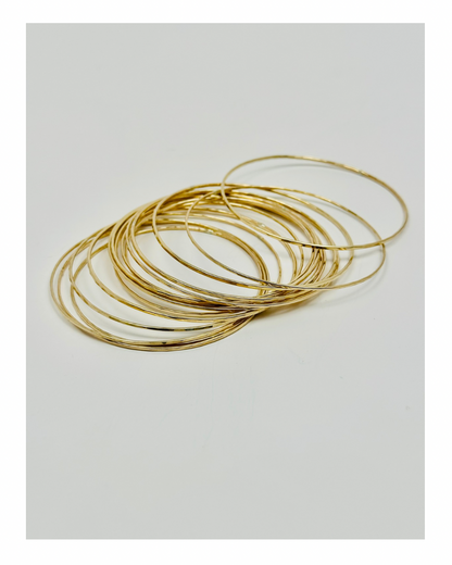 Texured Bangle Bracelet