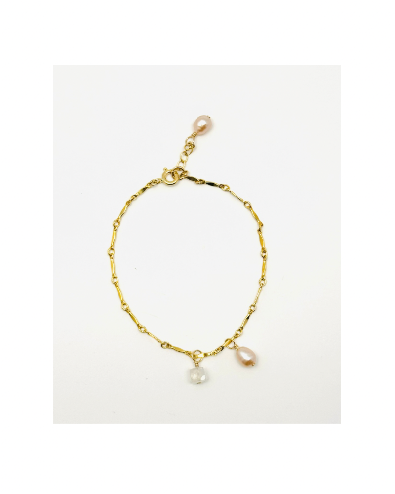 Rosé Moon Bracelet