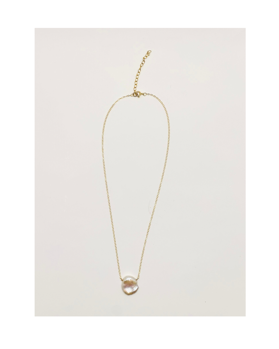 Golden Tide Pearl Necklace